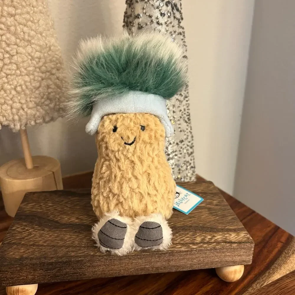 Jellycat Peanut NEW!  FAST SHIP Jellycat Amuseables Peanut Apres Ski Authentic